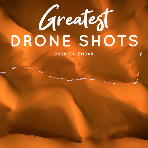 Greatest Drone Shots 2026 Calendar Cover