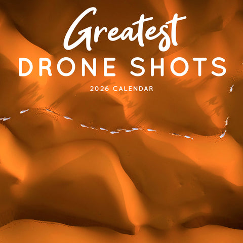 Greatest Drone Shots 2026 Calendar Cover