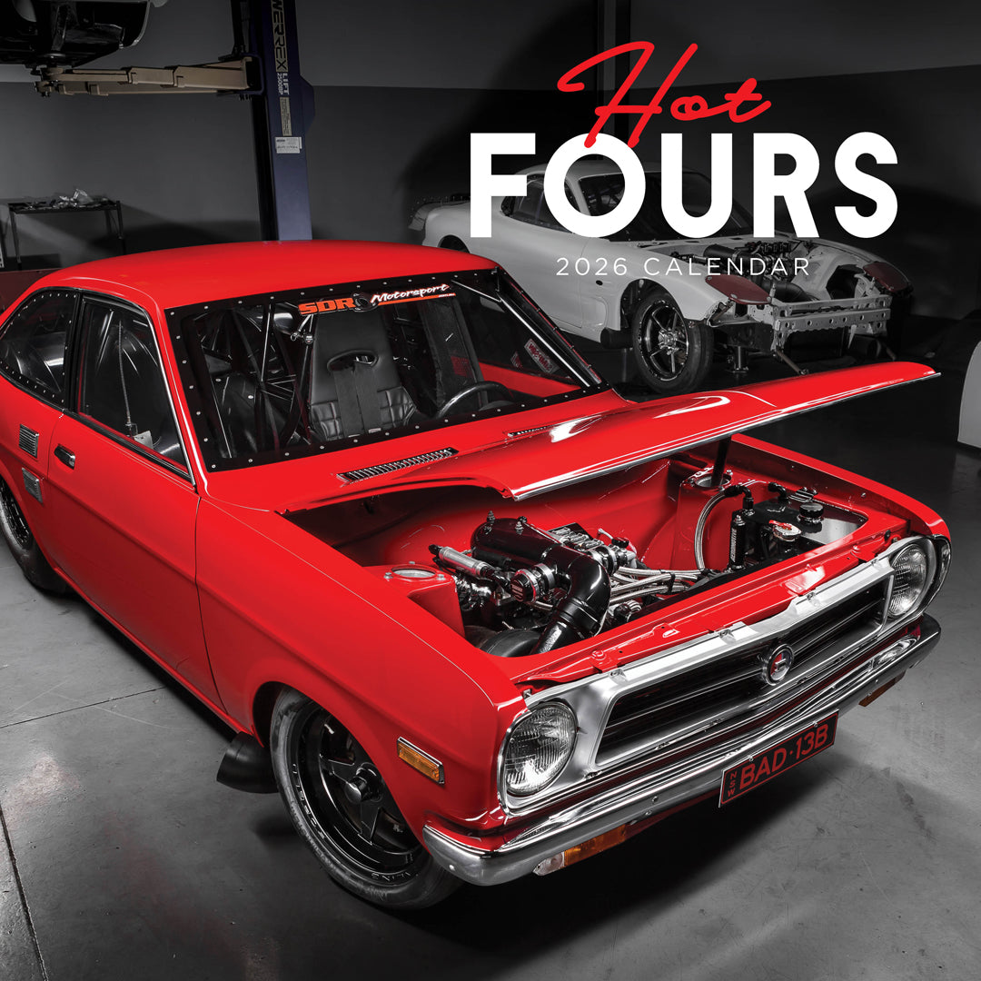 Hot Fours 2026 Calendar Cover