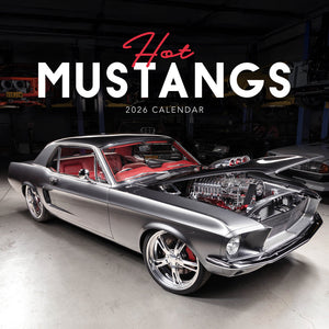 Hot Mustangs 2026 Calendar Cover