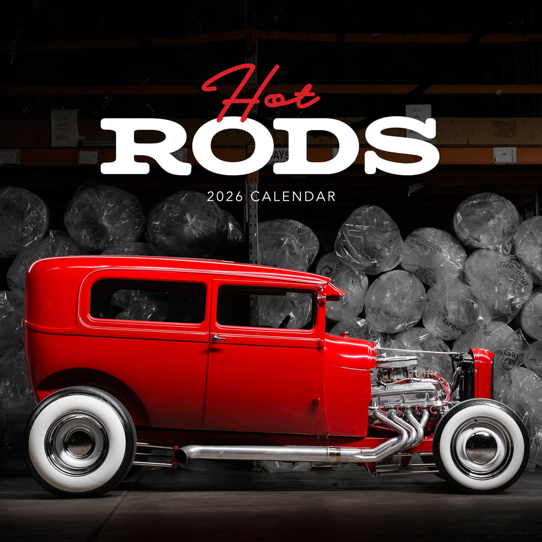 Hot Rods 2026 Calendar Cover