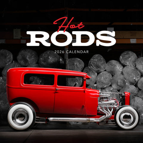 Hot Rods 2026 Calendar Cover