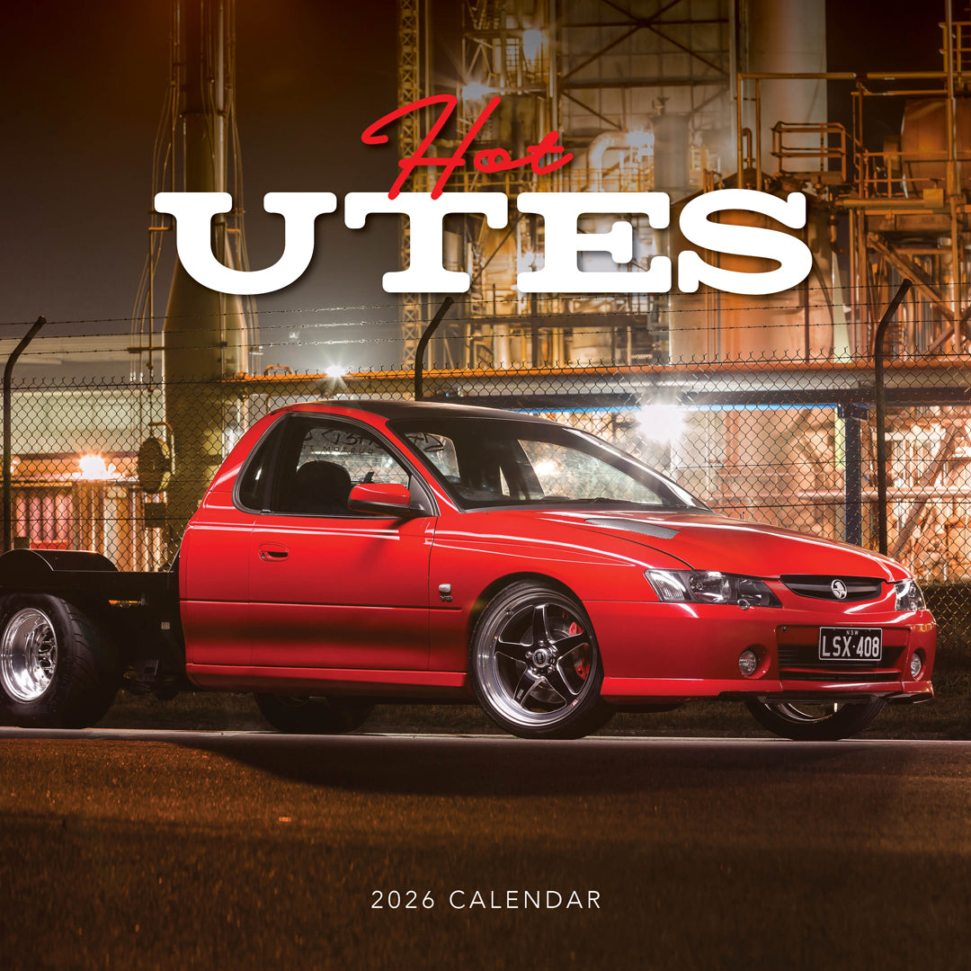 Hot Utes 2026 Calendar Cover