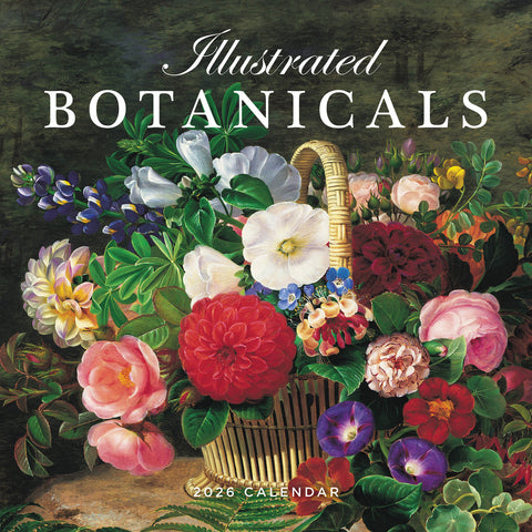 Illustrated Botanicals 2026 Calendar Cover