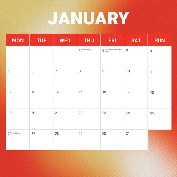 Nrl Dolphins 2026 Calendar January