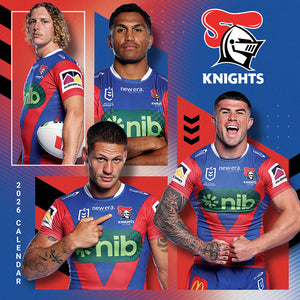 Nrl Newcastle Knights 2026 Calendar Cover