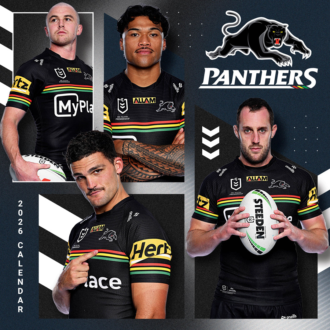 Penrish NRL Penrith Panthers 2026 Calendar - Paper Pocket Calendars, Diaries ...