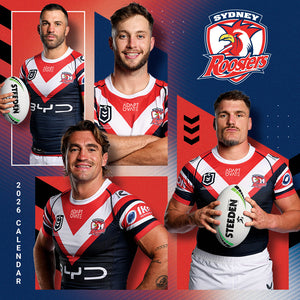 Nrl Sydney Roosters 2026 Calendar Cover