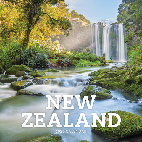 New Zealand 2026 Calendar Cover