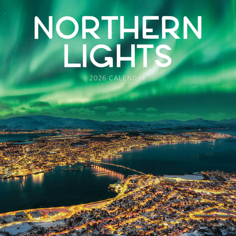 Northern Lights 2026 Calendar Cover