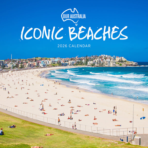 Our Australia Iconic Beaches 2026 Calendar Cover