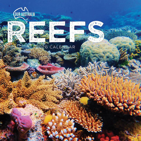 Our Australia Reefs 2026 Calendar Cover