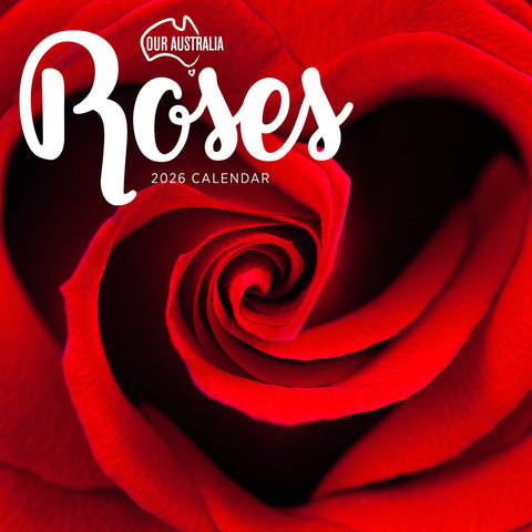 Our Australia Roses 2026 Calendar Cover