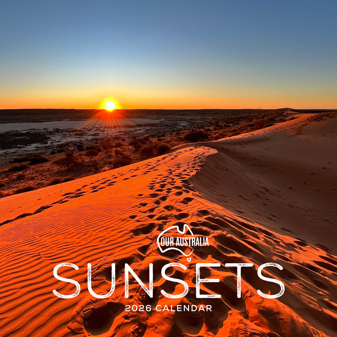 Our Australia Sunsets 2026 Calendar Cover