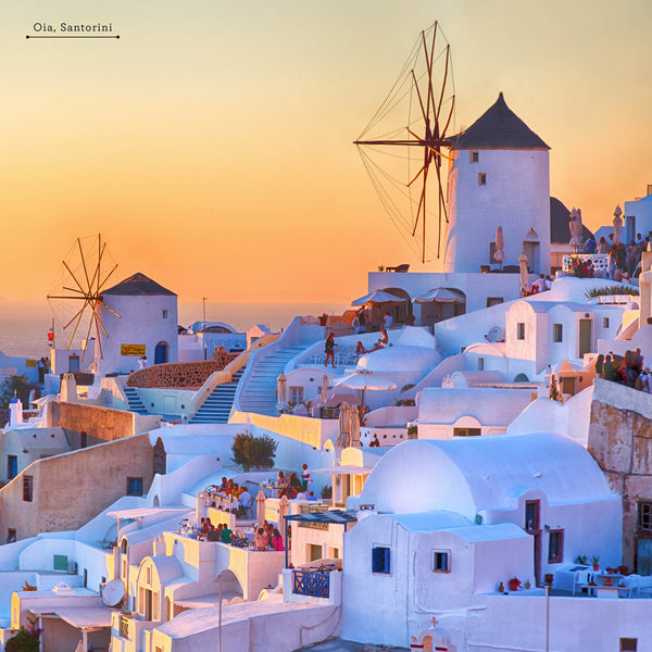 Romantic Greece 2026 Calendar Internal Image