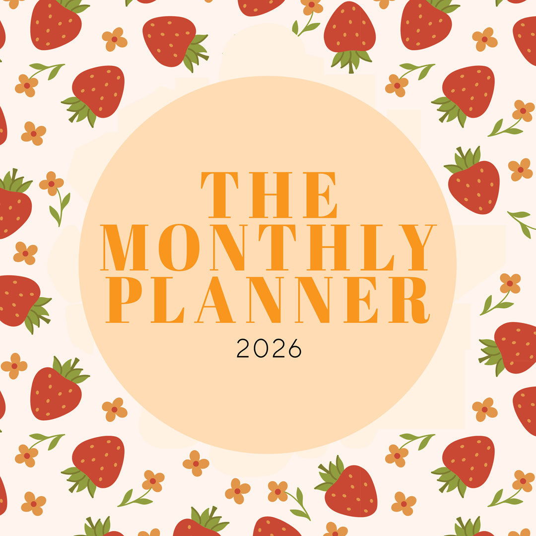 Monthly Planner 2026 Calendar Cover