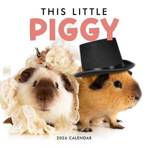This Little Piggy 2026 Calendar Cover