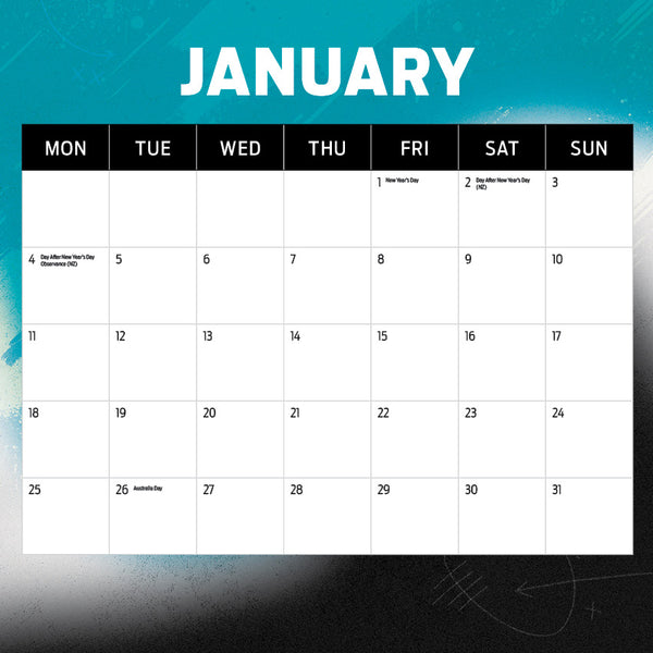 AFL Port Adelaide Power Calendar 2027