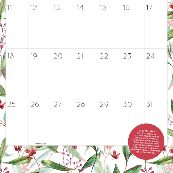 Big Dates Australiana Calendar 2027