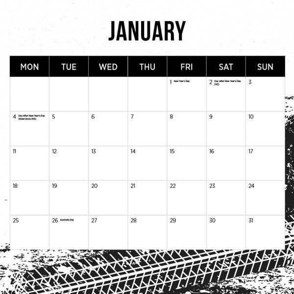 Big Rigs Calendar 2027