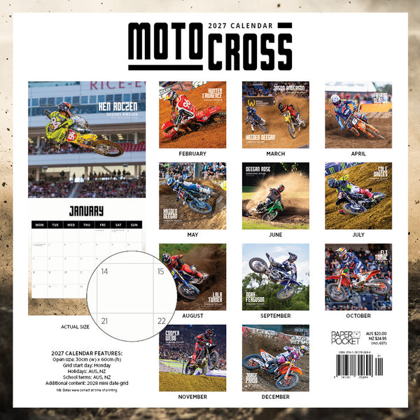 Motocross Calendar 2027