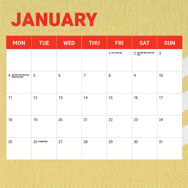 NRL Dolphins Calendar 2027
