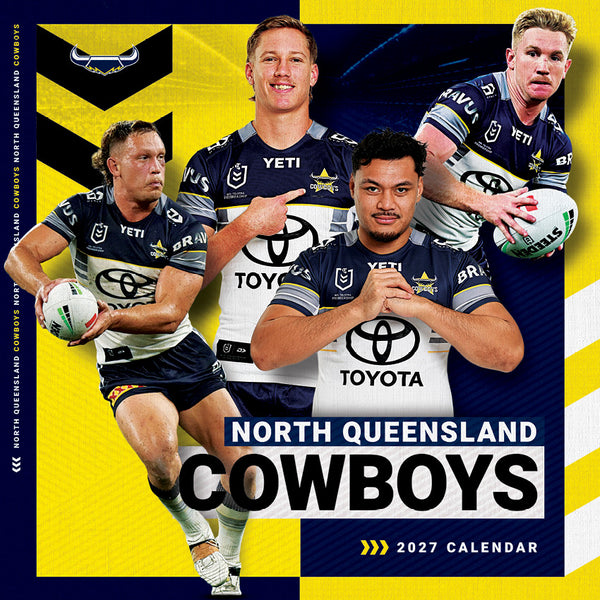 NRL North Queensland Cowboys Calendar 2027