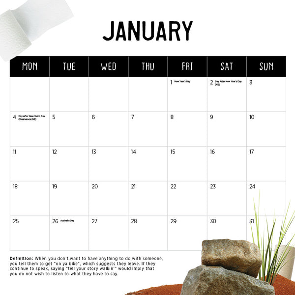 Our Australia Dunny Calendar 2027