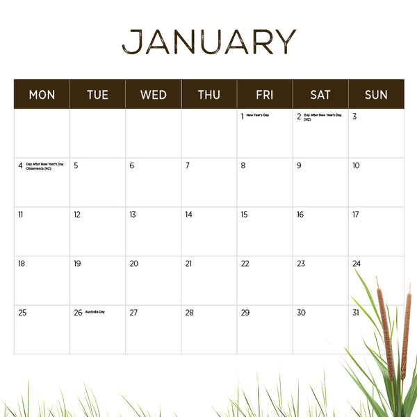 Our Australia Rivers Calendar 2027