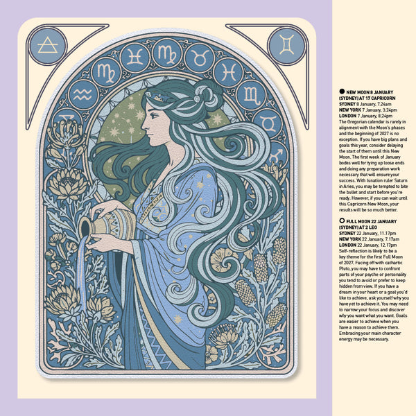 Wellbeing Astrology Calendar 2027