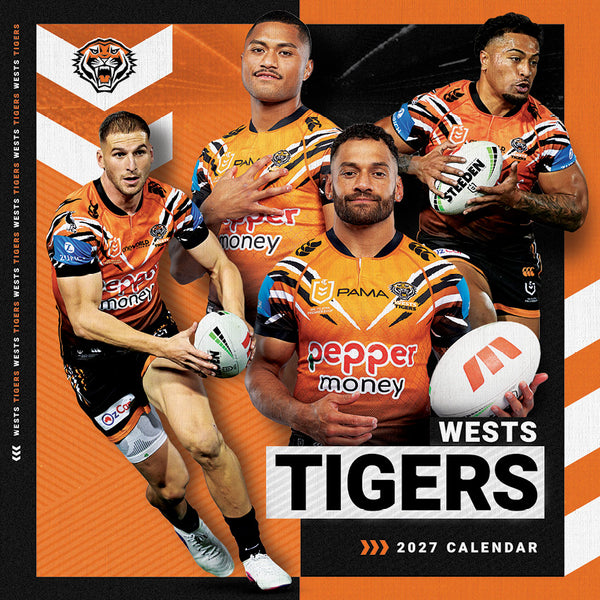 NRL Wests Tigers Calendar 2027