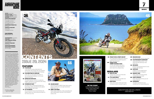 Australian Adventure Bike Magazine Issue 29