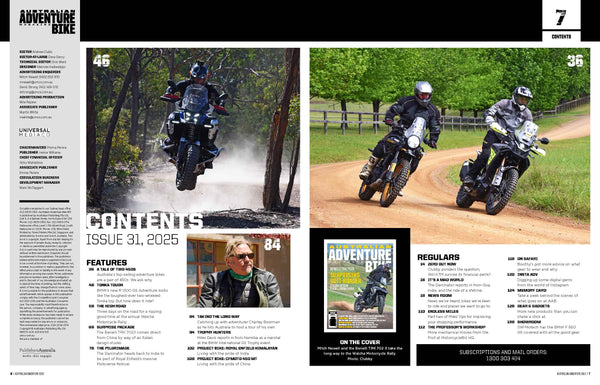 Australian Adventure Bike Magazine Issue 31