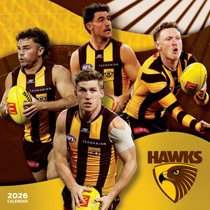 AFL Hawthorn Hawks 2026 Calendar