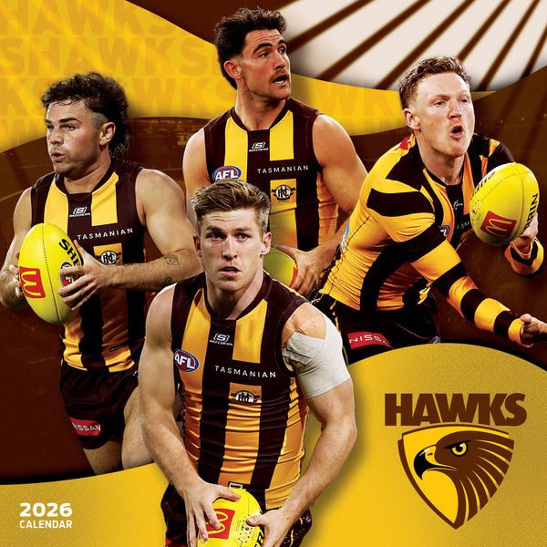 AFL Hawthorn Hawks 2026 Calendar