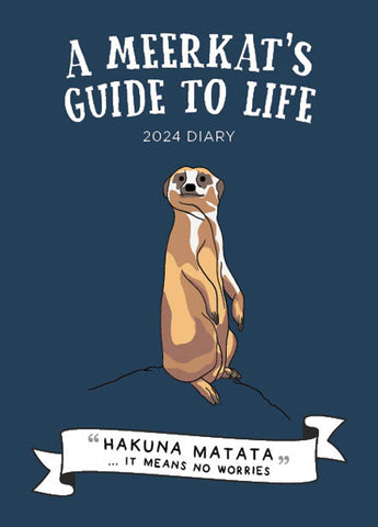 2024 A Meerkats Guide to Life Diary