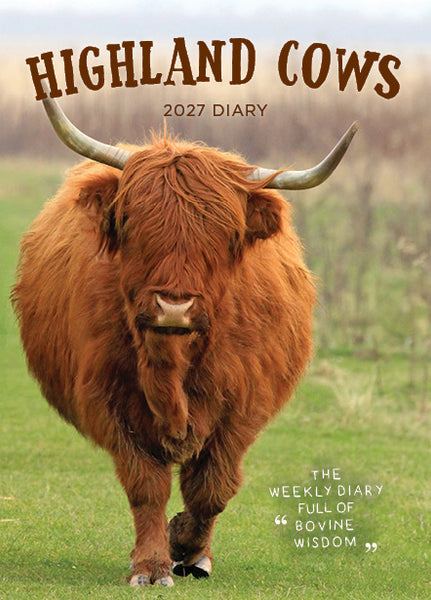 Highland Cows 2027 Diary