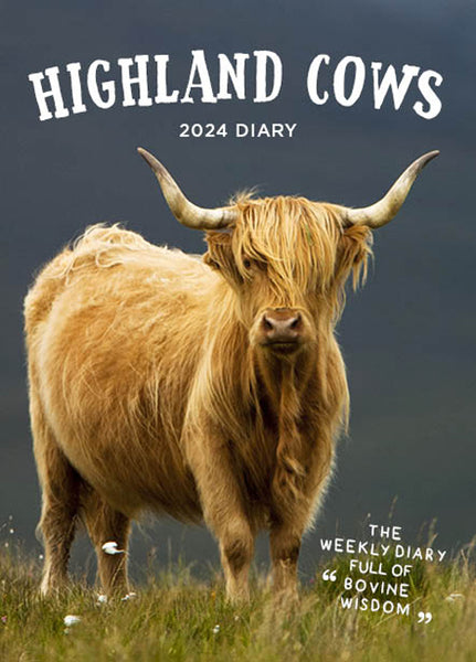 2024 Highland Cows Diary