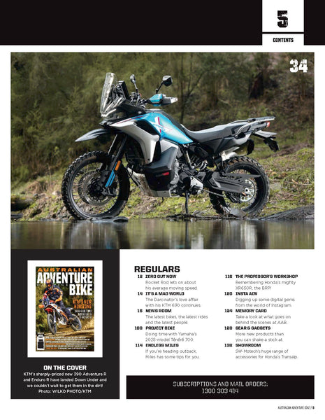 Australian Adventure Bike Magazine Issue 35