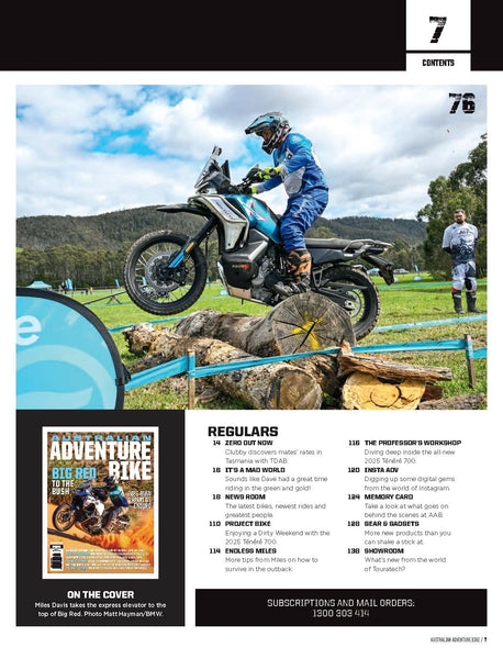 Australian Adventure Bike Magazine Issue 36