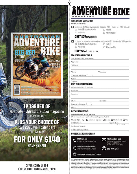 Australian Adventure Bike Magazine Issue 36
