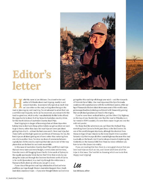 Australian Country Road Trips Issue 4: Travel Guide with 15 Iconic Journeys