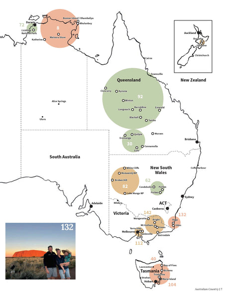 Australian Country Road Trips, Issue 5 - 15 Iconic Journeys through Australia and New Zealand
