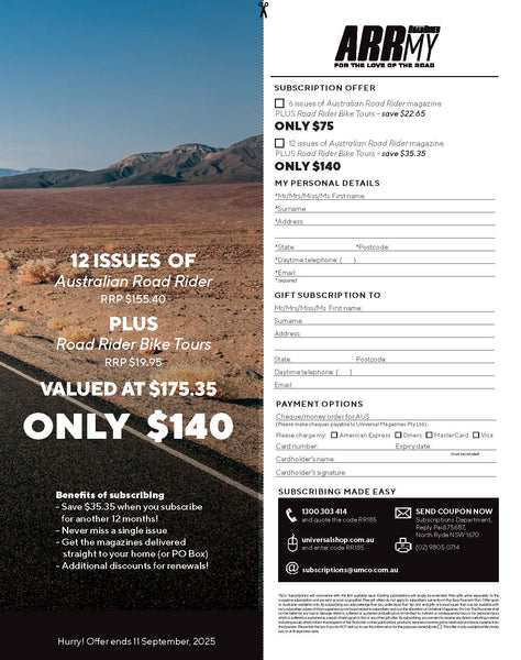 Australian Road Rider Magazine Issue 185