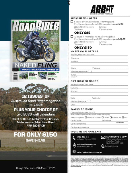Australian Road Rider Magazine Issue 188
