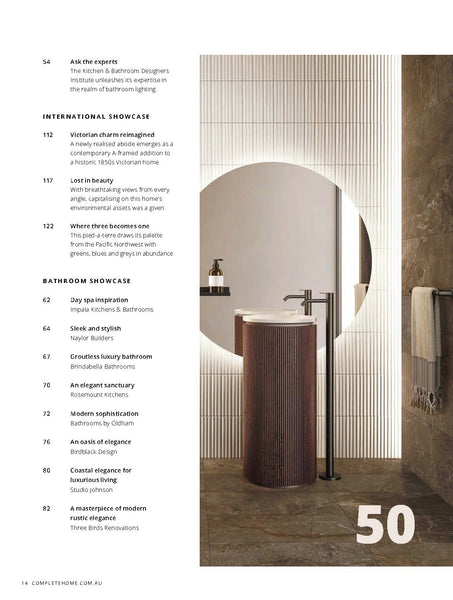 Bathroom Ideas Issue 2: 25 Designs to Suit Every Home