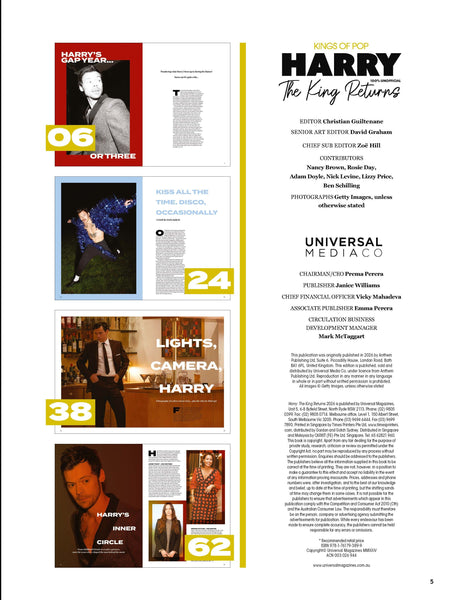 Harry Styles: The King of Pop Returns By Christina Guiltenane