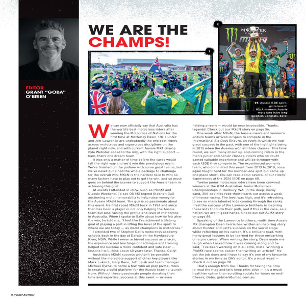 Dirt Action Magazine Issue 260