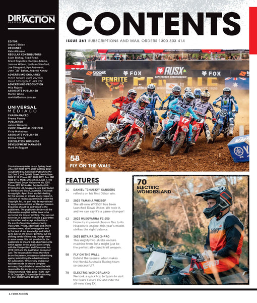 Dirt Action Magazine Issue 261