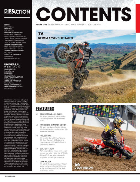 Dirt Action Magazine Issue 263